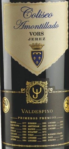 Coliseo Amontillado VORS Sherry