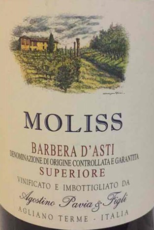 & Figli Moliss Superiore Barbera d'Asti DOCG