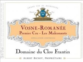 Domaine du Clos Frantin Les Malconsorts
