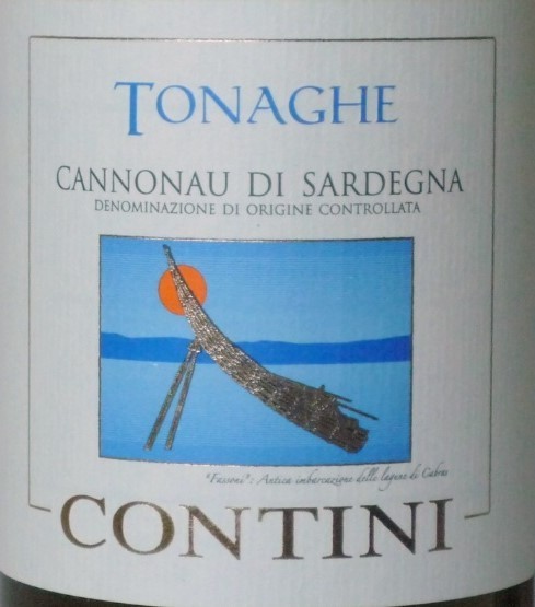 Tonaghe Cannonau di Sardegna