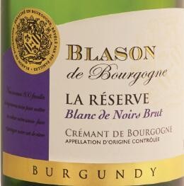 Bourgogne Cremant de Bourgogne La Reserve Blanc de Noirs Brut