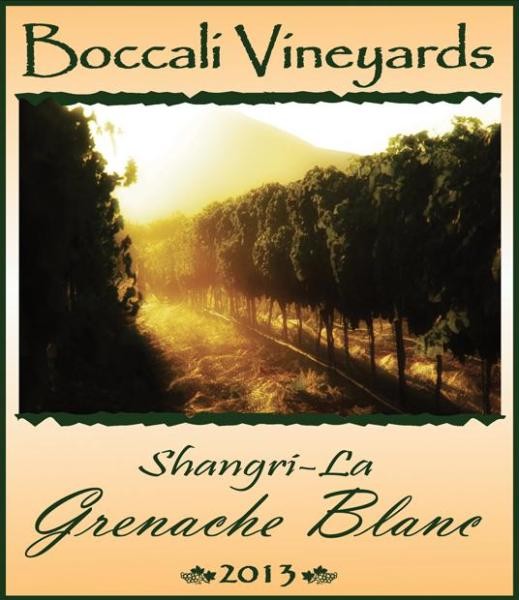 & Winery Shangri-La Granche Blanc