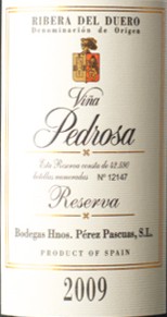 Perez Pascuas Vina Pedrosa Reserva