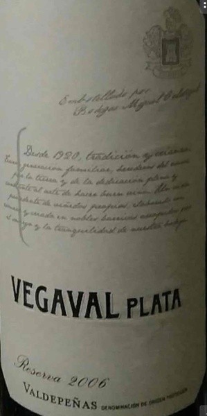 Calatayud Vegaval Plata Reserva