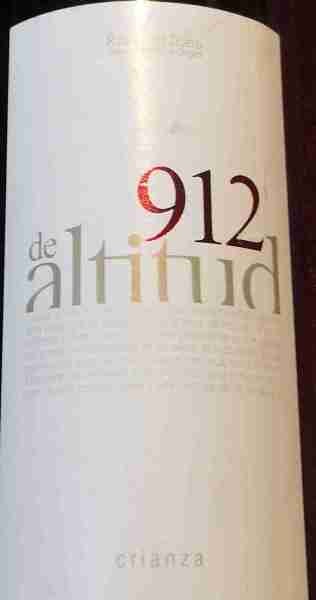 912 de Altitud Tierra Caliza Crianza
