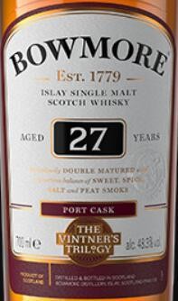 Port Cask Aged 27 Years Single Malt Scotch Whisky