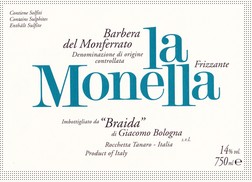 Bologna La Monella Barbera del Monferrato Frizzante