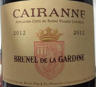 la Gardine Cairanne
