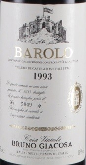 Villero di Castiglione Falletto Barolo DOCG