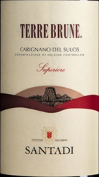 Santadi Terre Brune Carignano del Sulcis Superiore