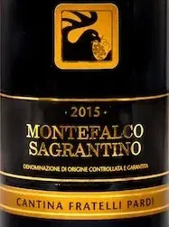 Pardi Sagrantino di Montefalco DOCG