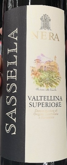 Pietro Nera Valtellina Superiore Sassella DOCG