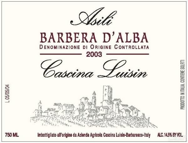 Asili Barbera d'Alba