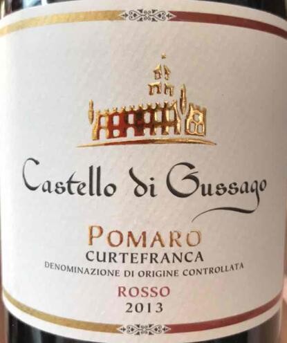 Gussago Pomaro Curtefranca Rosso