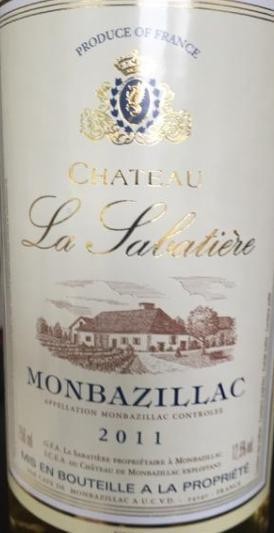 Monbazillac Chateau la Sabatiere