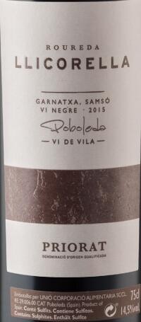 Roureda Llicorella Vi de Vila