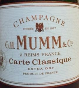 Mumm Carte Classique Extra Dry