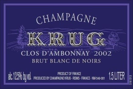 Clos d'Ambonnay Blanc de Noirs Brut