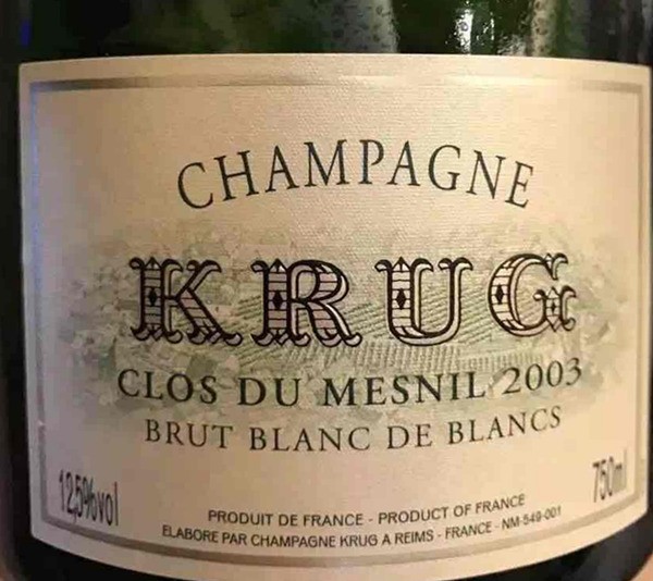 Clos du Mesnil Blanc de Blancs Brut