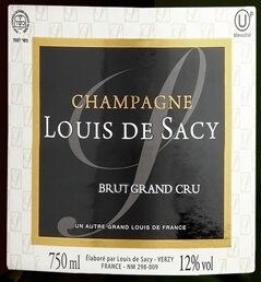 de Sacy Cuvee Kasher Mevuchal Brut Grand Cru