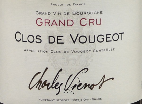 Clos de Vougeot Grand Cru