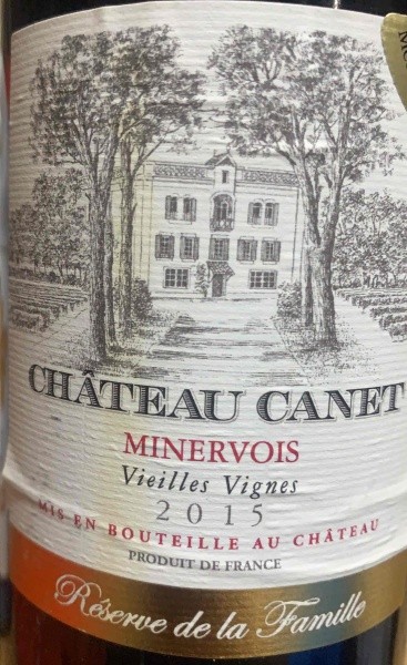 Minervois Reserve de la Famille Vieilles Vignes